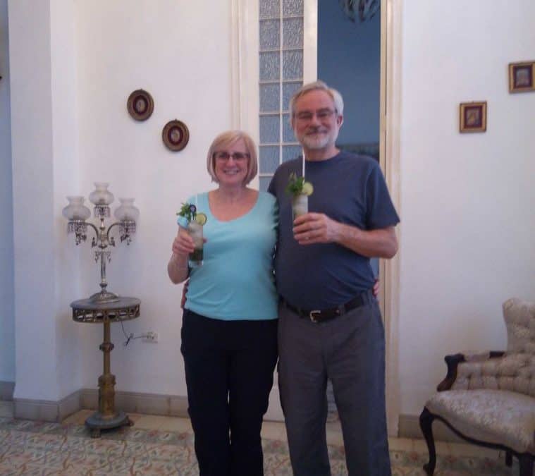 Mr. & Mrs. Marshal. Always on their own walking tours, sight seeing and visiting as much as they could.